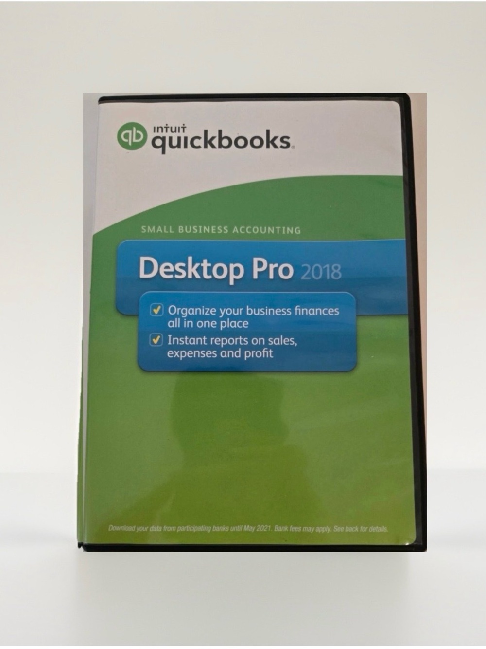 Intuit QuickBooks Desktop Pro 2018 DVD - Lifetime for Windows